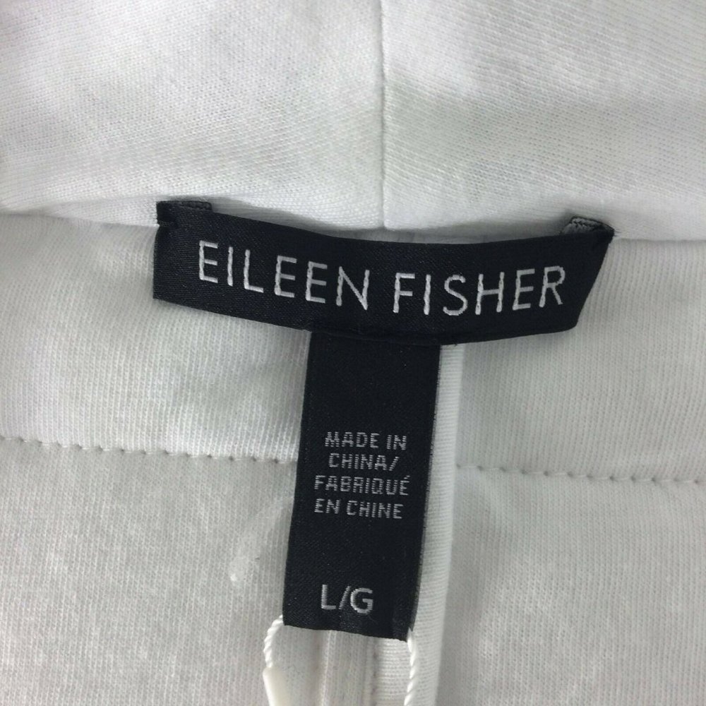 Eileen Fisher Quilted Organic Cotton Jersey Jacket - Picture 6 of 12